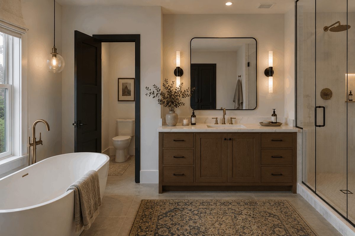 Bathroom remodel completed by the NJ Bath Pros team in New Jersey